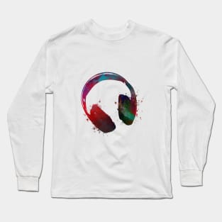 music headphones #headphones #music Long Sleeve T-Shirt